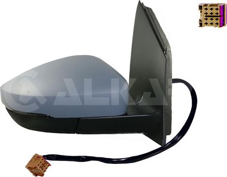 Alkar 6138123 - Retrovisor exterior www.parts5.com