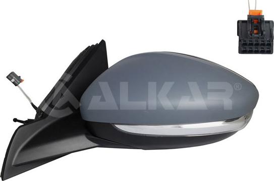 Alkar 6129312 - Retrovisor exterior www.parts5.com