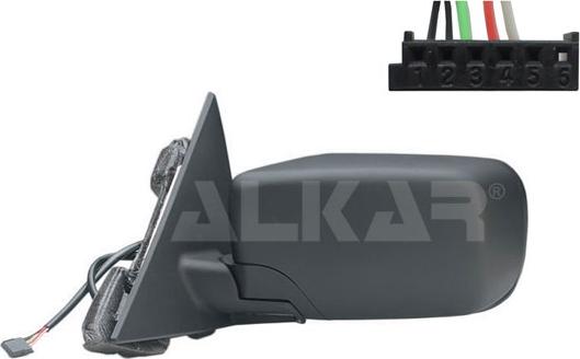 Alkar 6171849 - Retrovisor exterior www.parts5.com