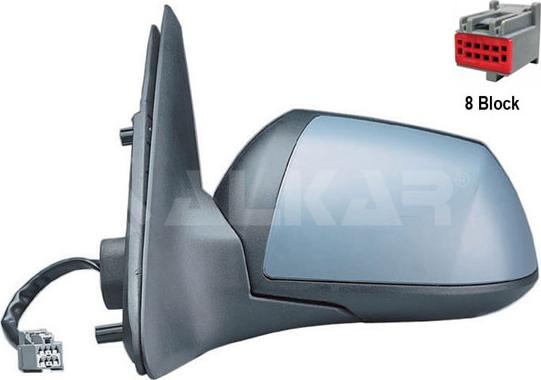 Alkar 6125377 - Oglinda exterioara www.parts5.com