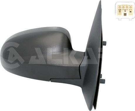 Alkar 6128451 - Retrovisor exterior www.parts5.com