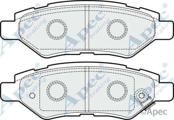 Cadillac 19421343 - Kit de plaquettes de frein, frein à disque www.parts5.com