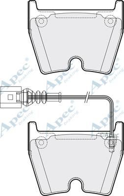 AUDI 8S0 698 151 F - Komplet pločica, disk-kočnica www.parts5.com