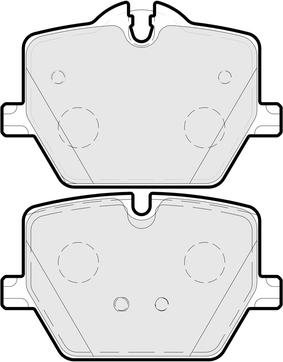 Valeo 302519 - Brake Pad Set, disc brake www.parts5.com