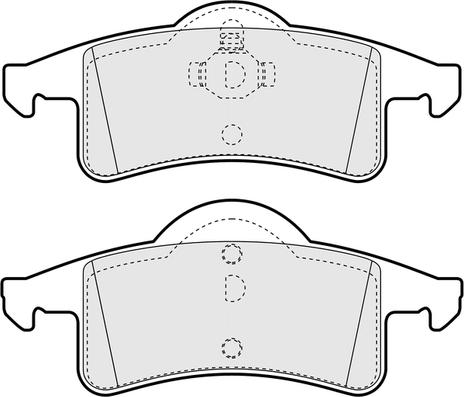 KRAFT AUTOMOTIVE 6018515 - Brake Pad Set, disc brake parts5.com