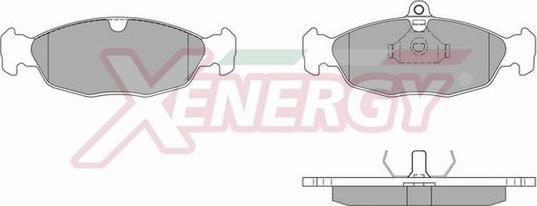 AP XENERGY X40409 - Brake Pad Set, disc brake parts5.com