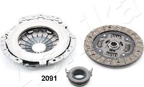 Ashika 92-02-2091 - Clutch Kit www.parts5.com