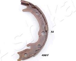 Ashika 55-04-408 - Brake Shoe Set, parking brake www.parts5.com