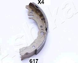 Ashika 55-06-617 - Brake Shoe Set www.parts5.com