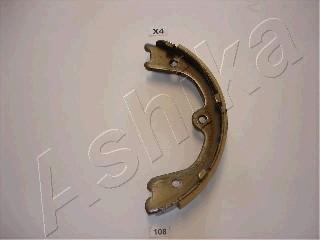 Ashika 55-01-108 - Brake Shoe Set, parking brake www.parts5.com