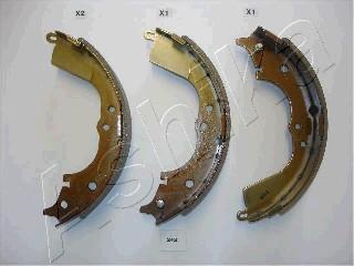 Ashika 55-02-242 - Brake Shoe Set www.parts5.com