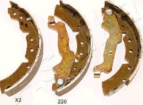 Ashika 55-02-220 - Brake Shoe Set www.parts5.com