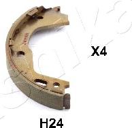 Ashika 55-0H-H24 - Brake Shoe Set, parking brake www.parts5.com