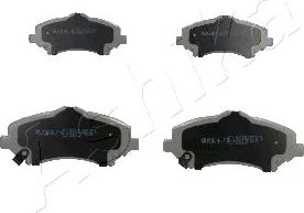 Ashika 50-09-910 - Brake Pad Set, disc brake www.parts5.com