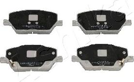 Ashika 50-09-923 - Brake Pad Set, disc brake www.parts5.com