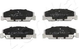 Ashika 50-04-442 - Brake Pad Set, disc brake www.parts5.com