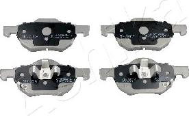 Ashika 50-04-452 - Brake Pad Set, disc brake www.parts5.com