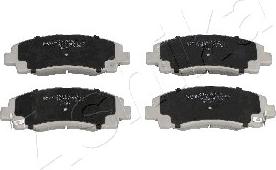 Ashika 50-04-436 - Brake Pad Set, disc brake www.parts5.com