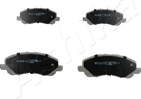 Ashika 50-05-501 - Brake Pad Set, disc brake www.parts5.com