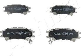 Ashika 50-05-583 - Brake Pad Set, disc brake www.parts5.com