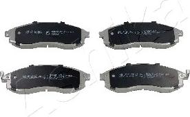 Ashika 50-05-582 - Brake Pad Set, disc brake www.parts5.com