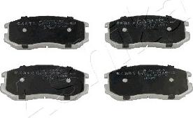 Ashika 50-05-528 - Brake Pad Set, disc brake www.parts5.com