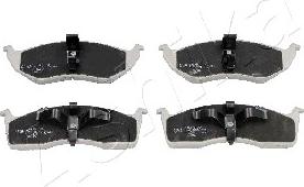 Ashika 50-00-099 - Brake Pad Set, disc brake www.parts5.com