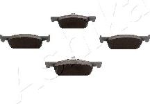 Ashika 50-00-0093 - Brake Pad Set, disc brake www.parts5.com