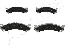 Ashika 50-00-009 - Brake Pad Set, disc brake www.parts5.com