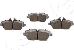 Ashika 50-00-0049 - Brake Pad Set, disc brake parts5.com