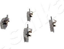 Ashika 50-00-0086 - Brake Pad Set, disc brake www.parts5.com