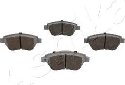 Ashika 50-00-0075 - Brake Pad Set, disc brake www.parts5.com