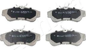 Ashika 50-00-015 - Brake Pad Set, disc brake www.parts5.com