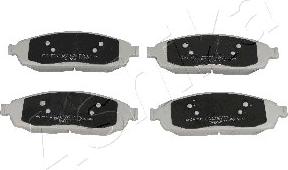 Ashika 50-00-018 - Brake Pad Set, disc brake www.parts5.com