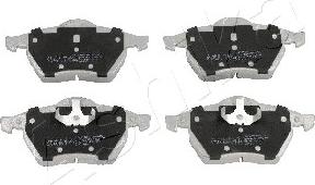 Ashika 50-00-0312 - Brake Pad Set, disc brake parts5.com