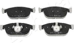 Ashika 50-00-0333 - Brake Pad Set, disc brake parts5.com