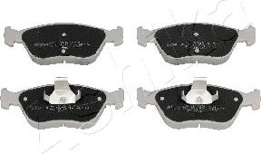 Ashika 50-00-0327 - Brake Pad Set, disc brake parts5.com