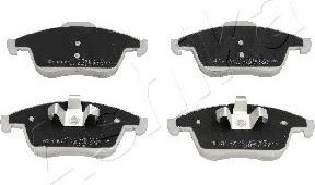 Ashika 50-00-0704 - Brake Pad Set, disc brake www.parts5.com