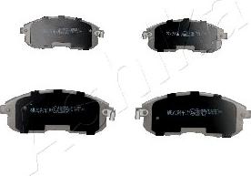 Ashika 50-01-165 - Brake Pad Set, disc brake parts5.com