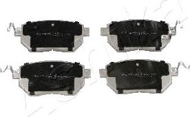 Ashika 50-01-118 - Brake Pad Set, disc brake parts5.com