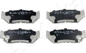 Ashika 50-08-897 - Brake Pad Set, disc brake www.parts5.com