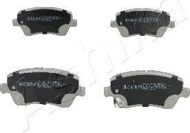 Ashika 50-08-800 - Brake Pad Set, disc brake www.parts5.com