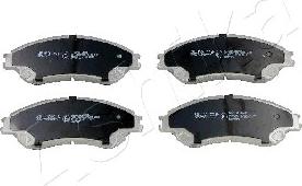 Ashika 50-08-821 - Brake Pad Set, disc brake www.parts5.com