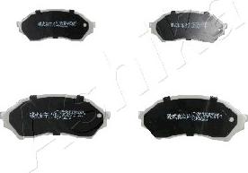 Ashika 50-03-311 - Brake Pad Set, disc brake www.parts5.com