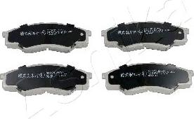 Ashika 50-02-243 - Brake Pad Set, disc brake www.parts5.com