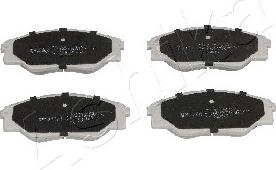 Ashika 50-02-2004 - Brake Pad Set, disc brake www.parts5.com