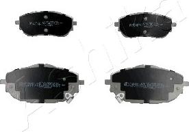 Ashika 50-02-2000 - Brake Pad Set, disc brake www.parts5.com