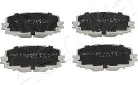 Ashika 50-02-220 - Brake Pad Set, disc brake parts5.com