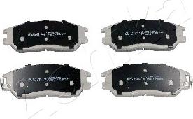 Ashika 50-0S-S01 - Brake Pad Set, disc brake www.parts5.com