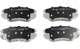 Ashika 50-0W-W17 - Brake Pad Set, disc brake www.parts5.com